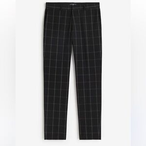H&M | Black Plaid Pants